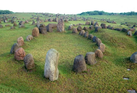 Viking burial site at Lindholm Høje