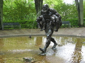 Statue at Aalborg Zoo